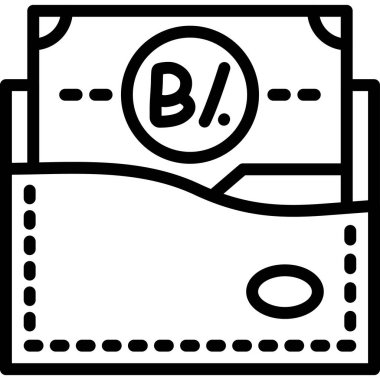 Para için. Web simgesi basit tasarım