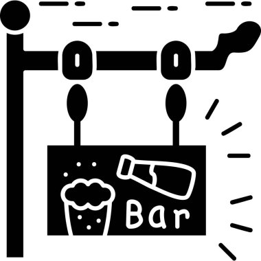 bar. Web simgesi basit illüstrasyon