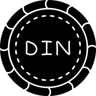 Bozuk para. Web simgesi basit illüstrasyon