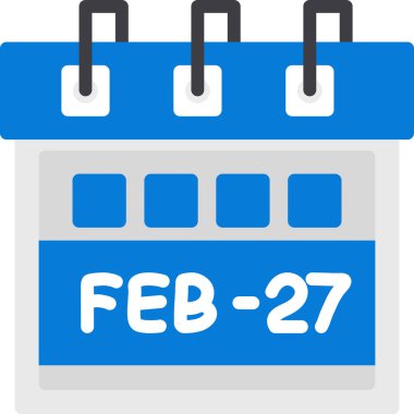 24 Şubat - Gün - Takvim simgesi