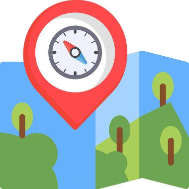 gps harita konumu simgesi