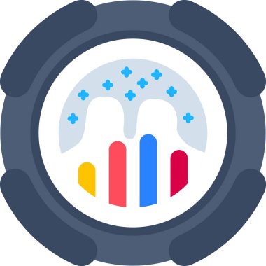 bayrak simgesi, vektör illüstrasyonu