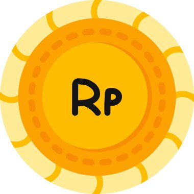 Bozuk para. Web simgesi basit illüstrasyon