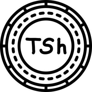 Sikke Simgesi vektör illüstrasyonu