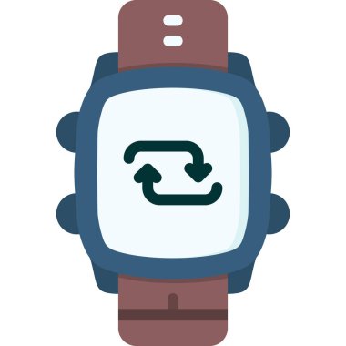 izle simge vektör illüstrasyonu