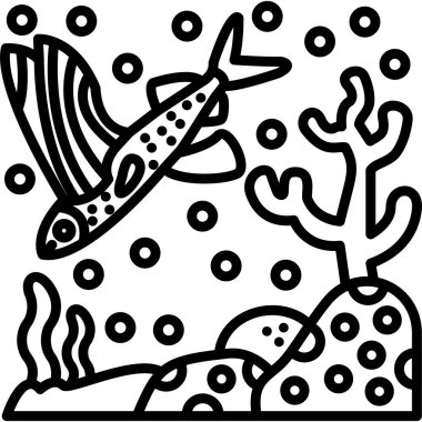 El çizimi biçimi, vektör illüstrasyonu.