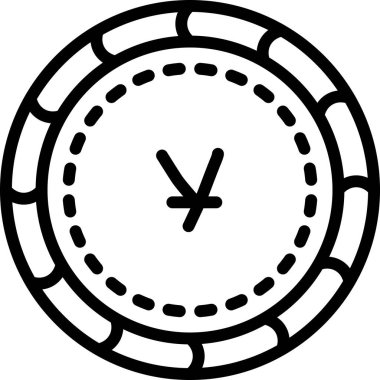 Moda Biçiminde Saat Simgesi İzole Arkaplan