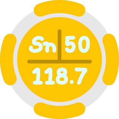 Kronometrenin modern simgesinin vektör illüstrasyonu
