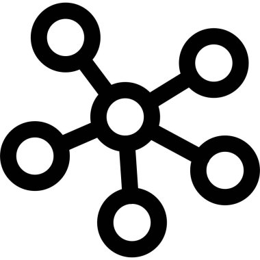 ağ bağlantısı simgesi ana hat biçiminde