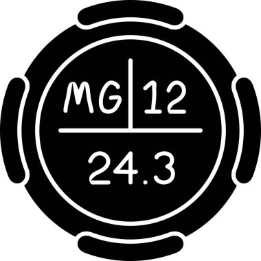 Vektör illüstrasyon dijital saati