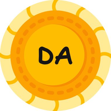 Bozuk Para Simgesi Moda Biçiminde İzole Arkaplan