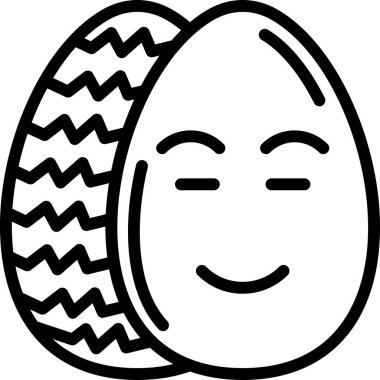 Yumurta Simgesi, Vektör illüstrasyonu