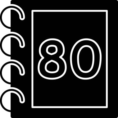 Moda biçimi izole edilmiş arkaplanda 90 'lar simgesi