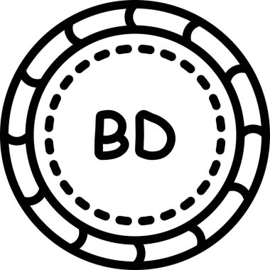 poker. Web simgesi basit illüstrasyon