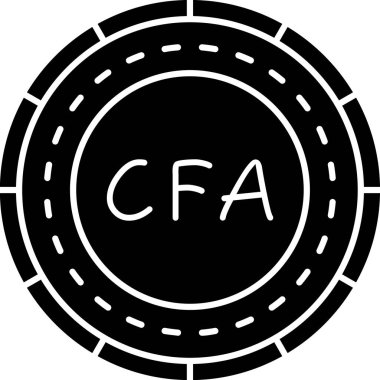 Modern bir simgenin vektör illüstrasyonu