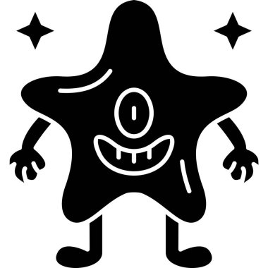 yıldız simgesi, vektör çizimi