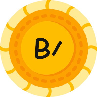 B harfi simgesi olan para