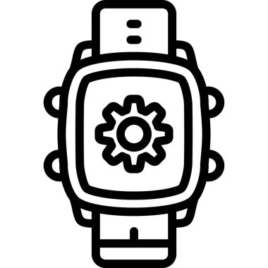 dişli saat simgesi, özet biçimi