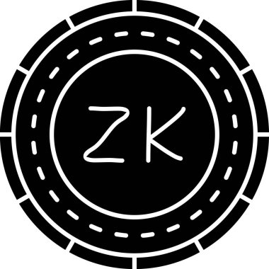 para sikkesi simgesi modada izole edilmiş arkaplan