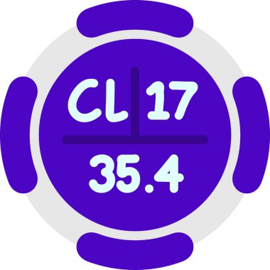 Saat simgesi, vektör illüstrasyonu