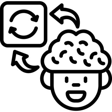 bulut hesaplama simgesi, vektör illüstrasyonu