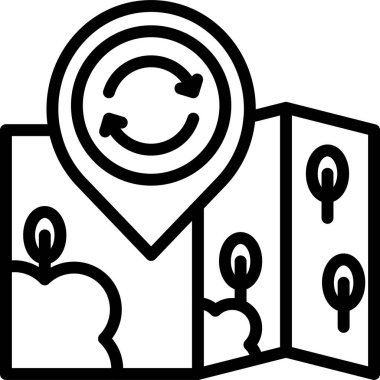 Bir kadın simgesinin vektör illüstrasyonu