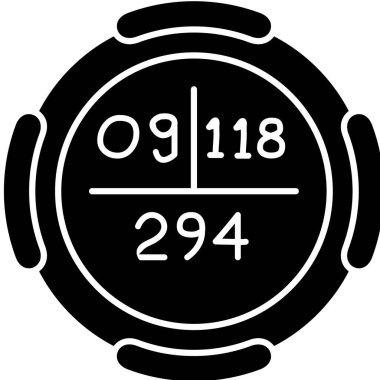 watch simge vektör çizim