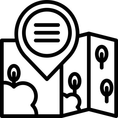 konum haritası gezinme simgesi