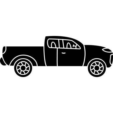 araba simgesi vektör illüstrasyon tasarımı