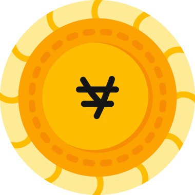 Sikke Simgesi vektör illüstrasyonu