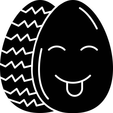 Yumurta yumurta ikonu ana hatlarıyla