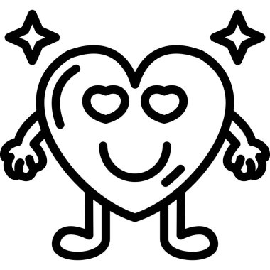 kalp aşk ikonu