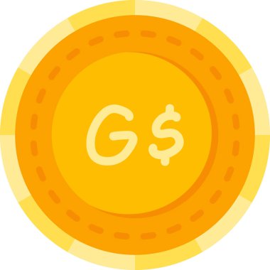 Bozuk para. Web simgesi basit tasarım