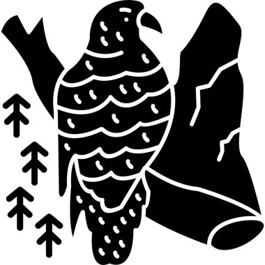 Bir kuşun vektör çizimi