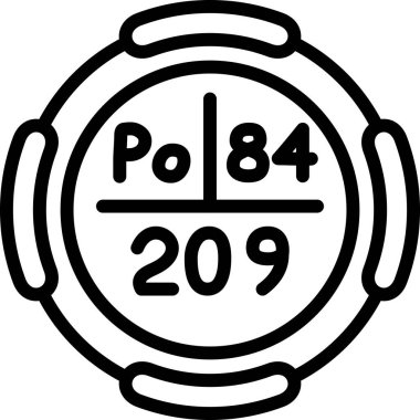 Bir b 19 simgesinin vektör illüstrasyonu