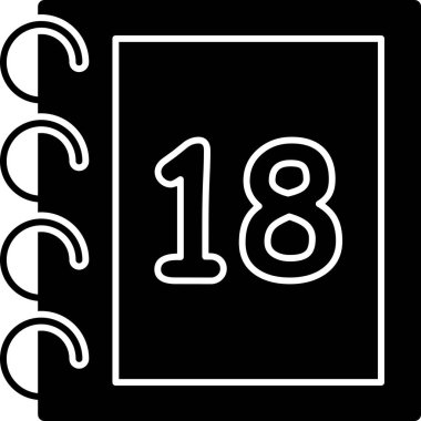 doğum günü simgesi, vektör illüstrasyonu