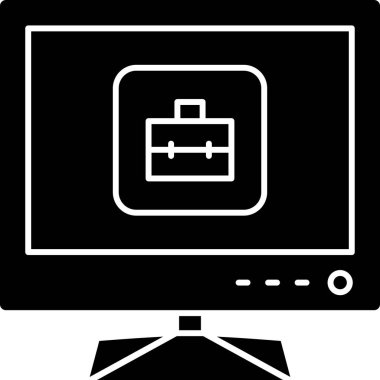 Web simgesi vektör illüstrasyonu