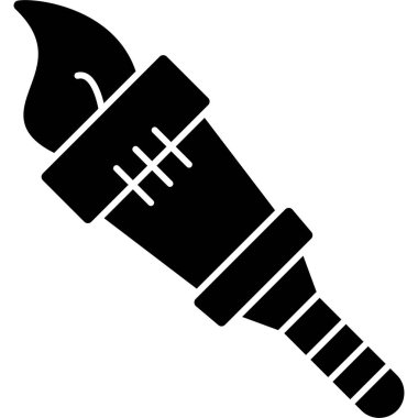 Çizgi film simgesinin vektör çizimi