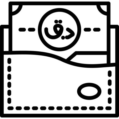 Para vektörü simgesi modern basit vektör illüstrasyonu