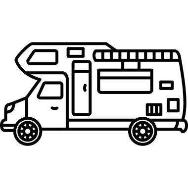 karavan simgesi, taslak biçimi