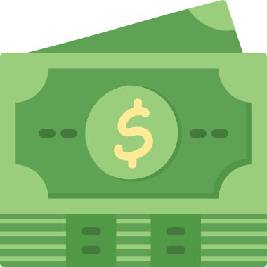 para düz simgesi, vektör illüstrasyonu.