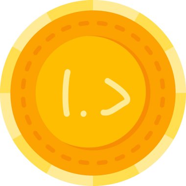 Bozukluklar. Web simgesi basit illüstrasyon