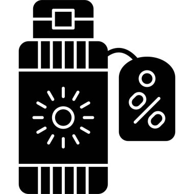 Beyaz arkaplanda basit ve minimal seyahat vektör simgesi