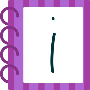 alfabe harf simgesi, vektör illüstrasyonu