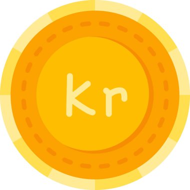 ruble sikke vektör simgesi, düz biçim tasarımı