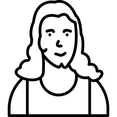 man simgesi vektör illüstrasyonu