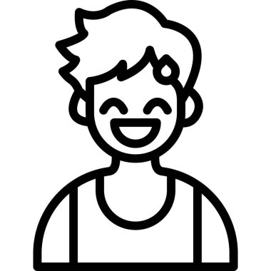 Genç adam avatarı kısa saçlı.