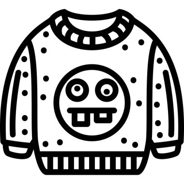 Şirin bir robotun vektör çizimi