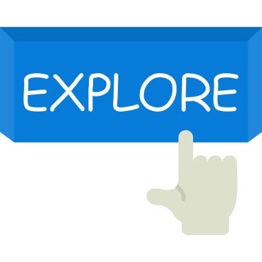 El yazısı tabela tasarımı. Dünyanızda yer alan kişiyi ya da bir şeyi keşfetmek için kelime.