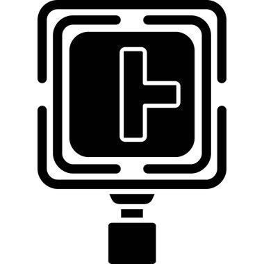 Seo simgesinin vektör illüstrasyonu